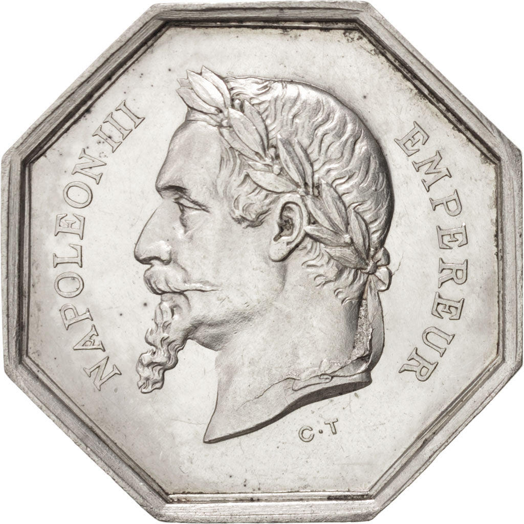 France, Token, Ministry of Commerce, AU(55-58), Silver