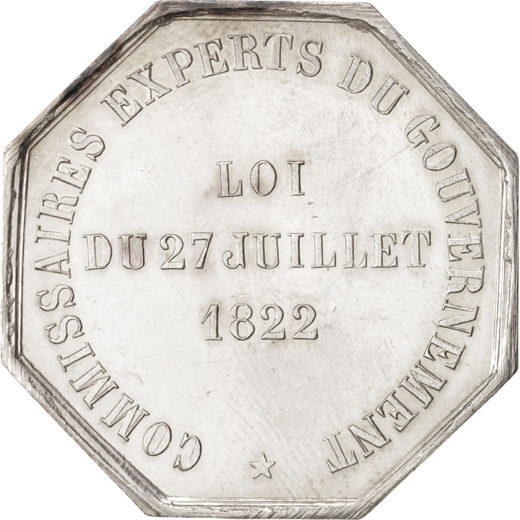 France, Token, Trades, 1831, Domard, AU(55-58), Silver