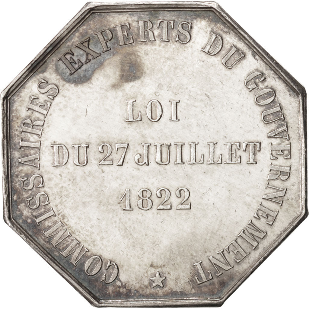 France, Token, Trades, 1831, Domard, AU(55-58), Silver