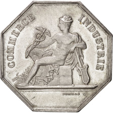 France, Token, Bank, Domard, AU(55-58), Silver