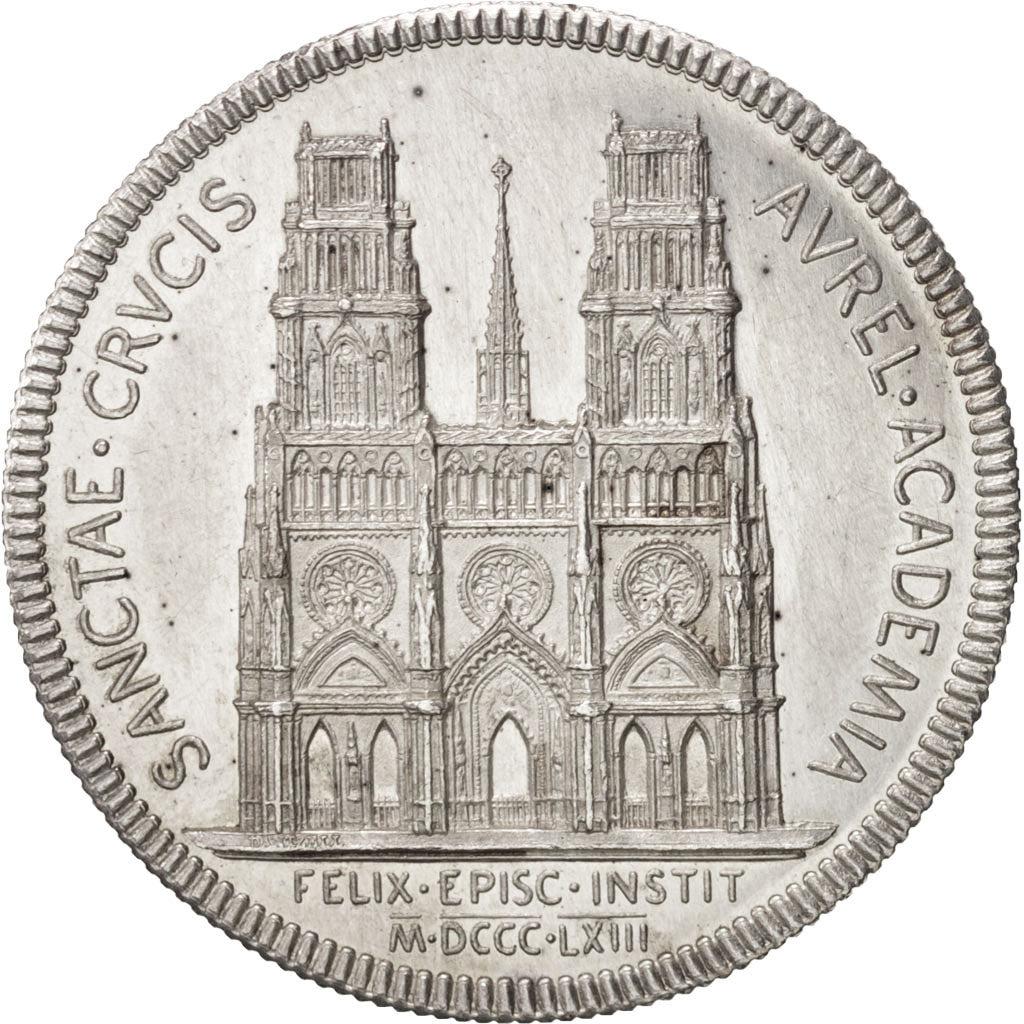 Frankrijk, Token, Religion, 1863, PR+, Zilver