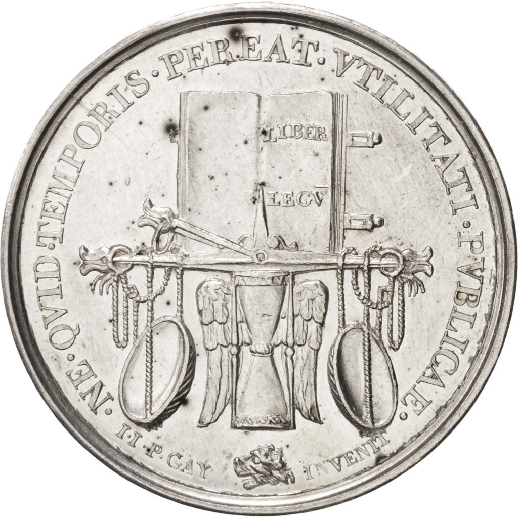 Francja, Token, Wymiar sprawiedliwości, 1830, MS(60-62), Srebro