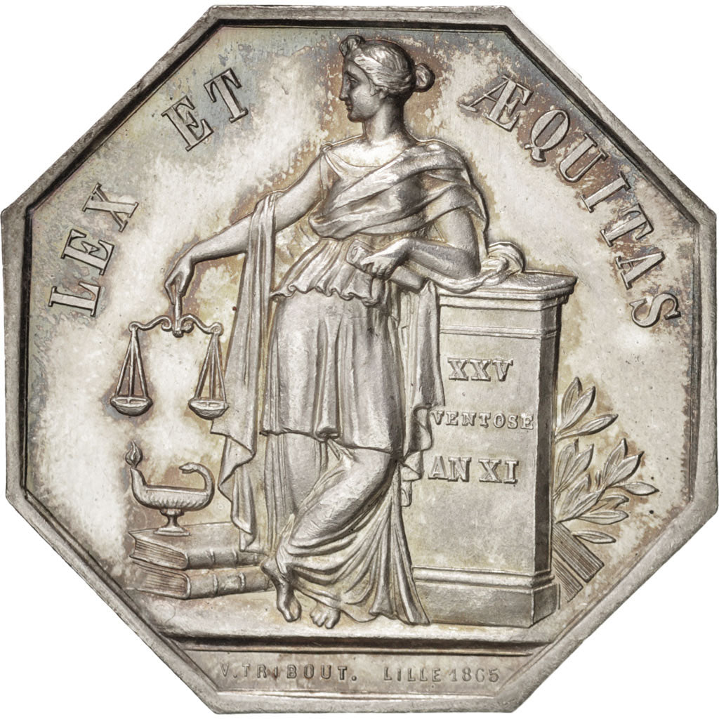 Francia, Token, Notary, EBC, Plata, Lerouge:161