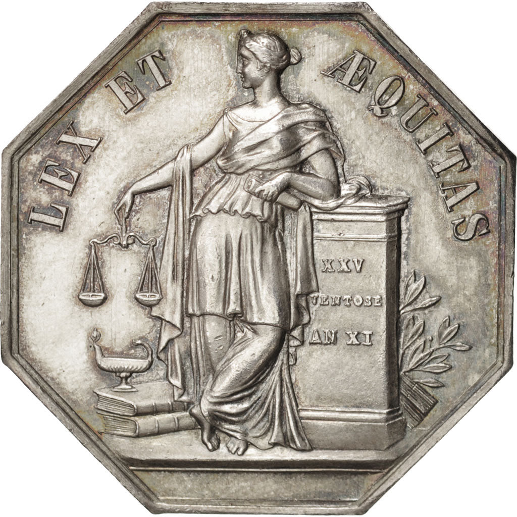 Francia, Token, Notary, EBC, Plata, Lerouge:161