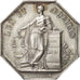 France, Token, Notary, AU(55-58), Silver, Lerouge:161