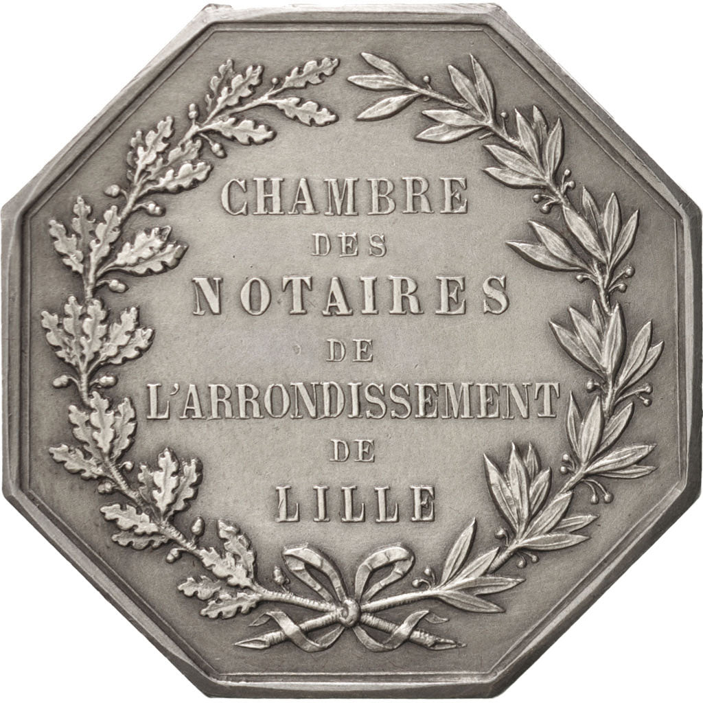 Frankreich, Token, Notary, VZ, Silber, Lerouge:161