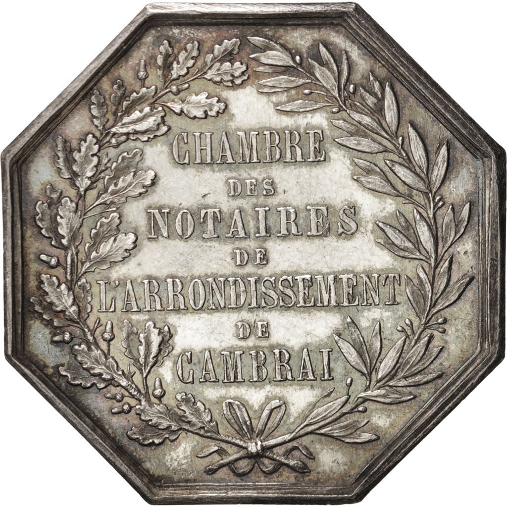 Francia, Token, Notary, EBC+, Plata, Lerouge:69a.