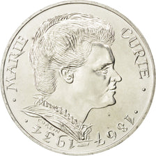 FRANCE, Marie Curie, 100 Francs, 1984, KM #955, MS(63), Silver, Gadoury #899,...