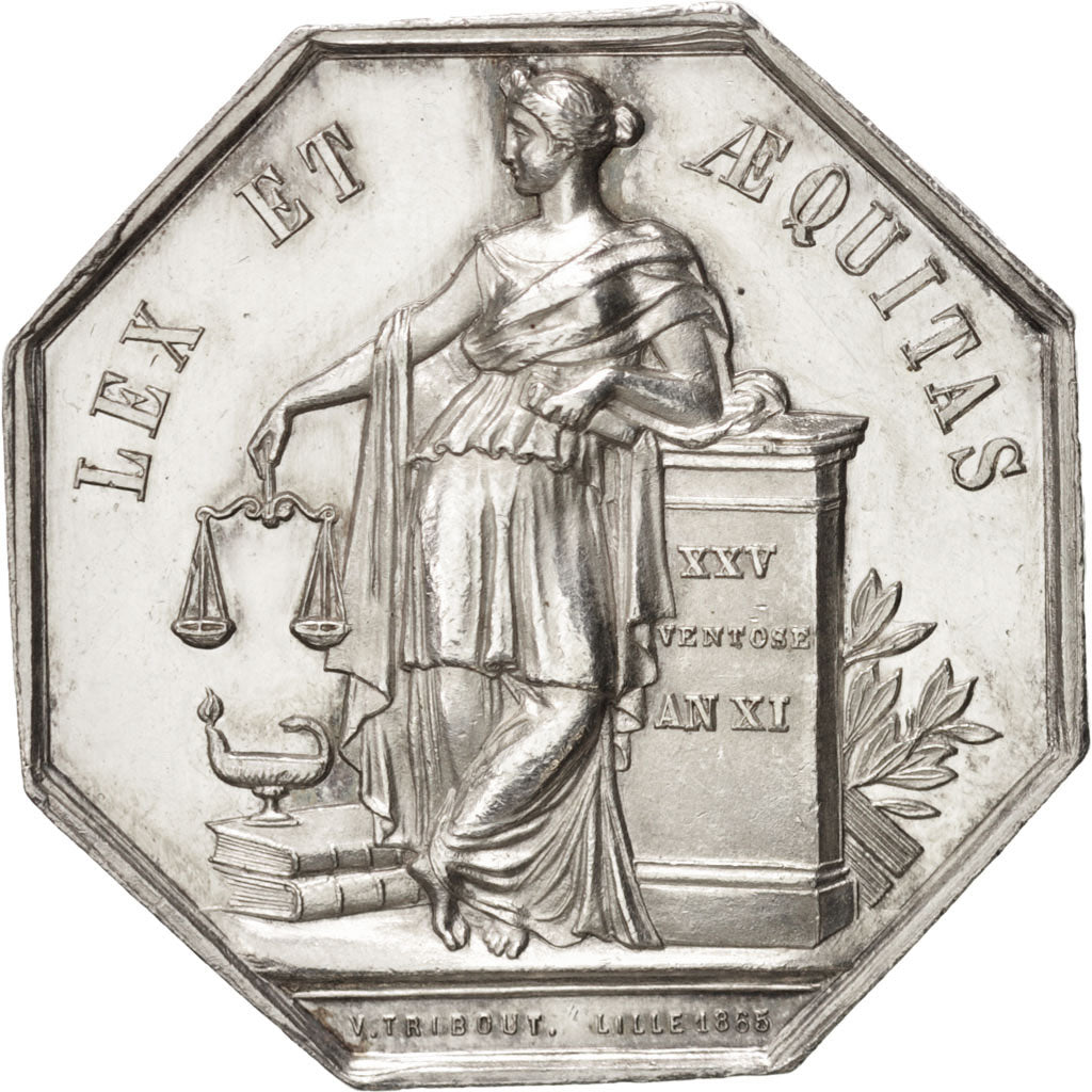 Francia, Token, Notary, EBC, Plata, Lerouge:161