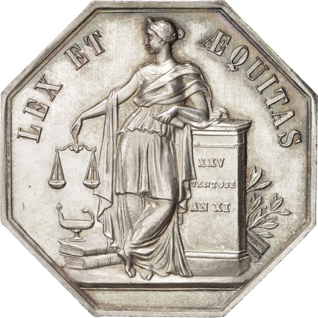 Francia, Token, Notary, EBC, Plata, Lerouge:161