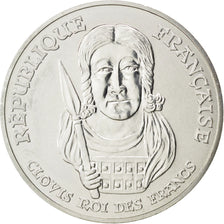 FRANCE, Clovis, 100 Francs, 1996, KM #1180, MS(63), Silver, Gadoury #953, 15.00