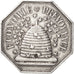 France, Token, Savings Bank, AU(55-58), Silver, Jacqmin:103