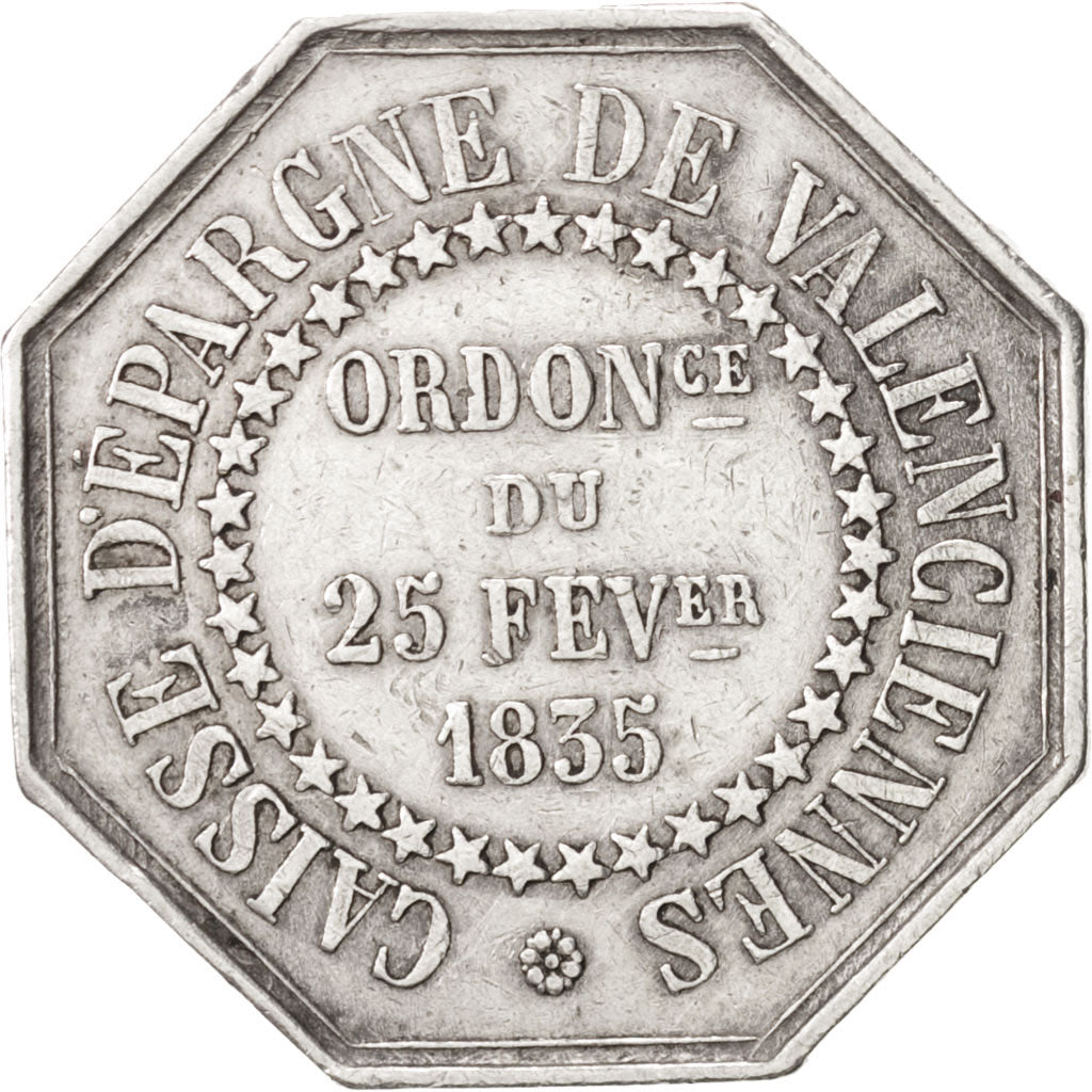 France, Token, Savings Bank, AU(55-58), Silver, Jacqmin:103