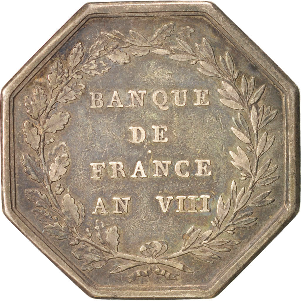 France, Bank, Token, EF(40-45), Dumarest, Silver, 36