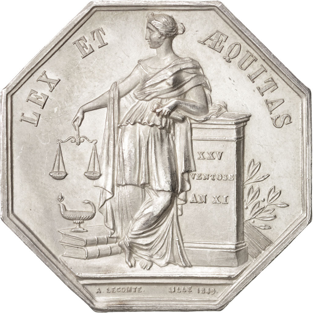 Francia, Token, Notary, EBC, Plata, Lerouge:161