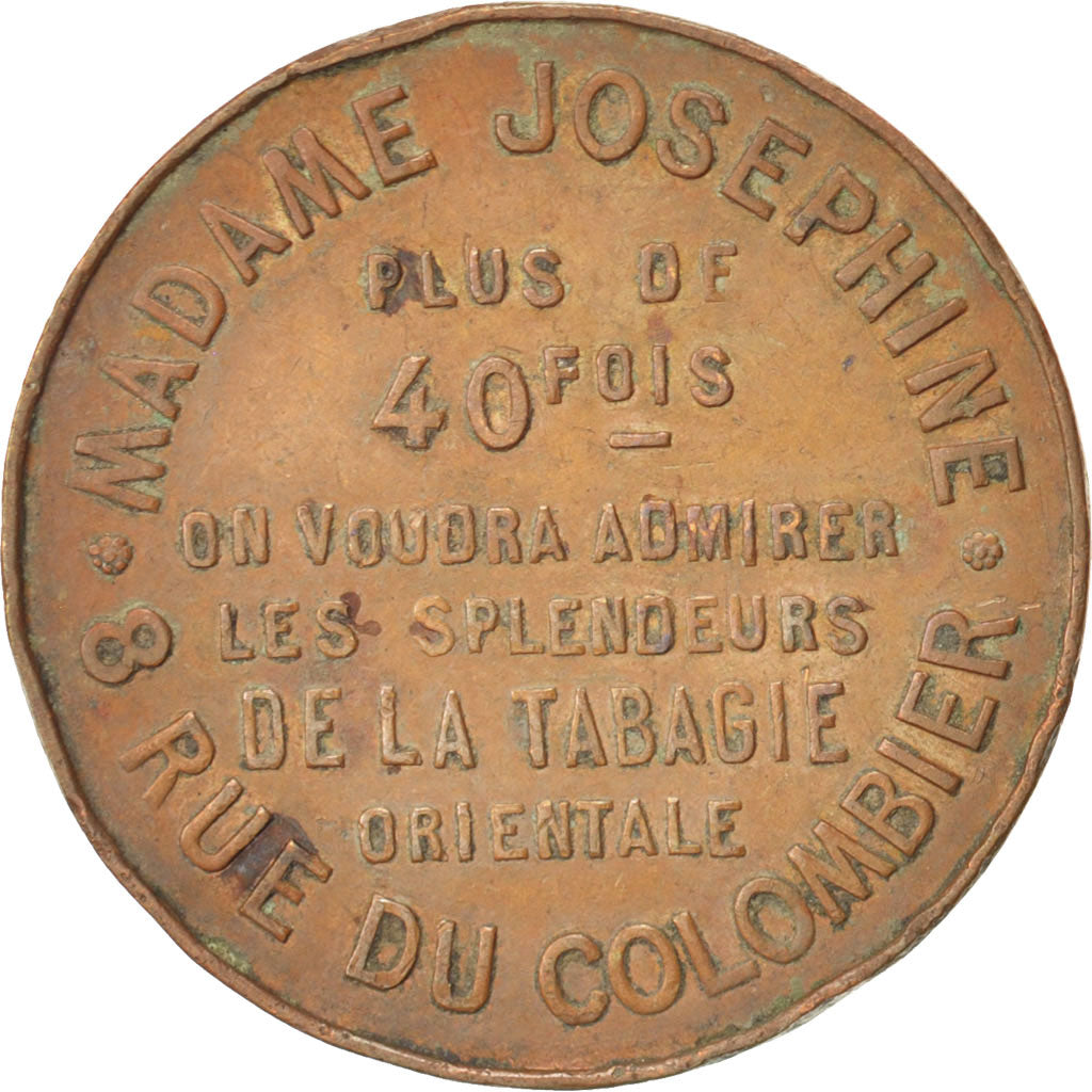 Maison close, Palais oriental, Madame Joséphine, Jeton