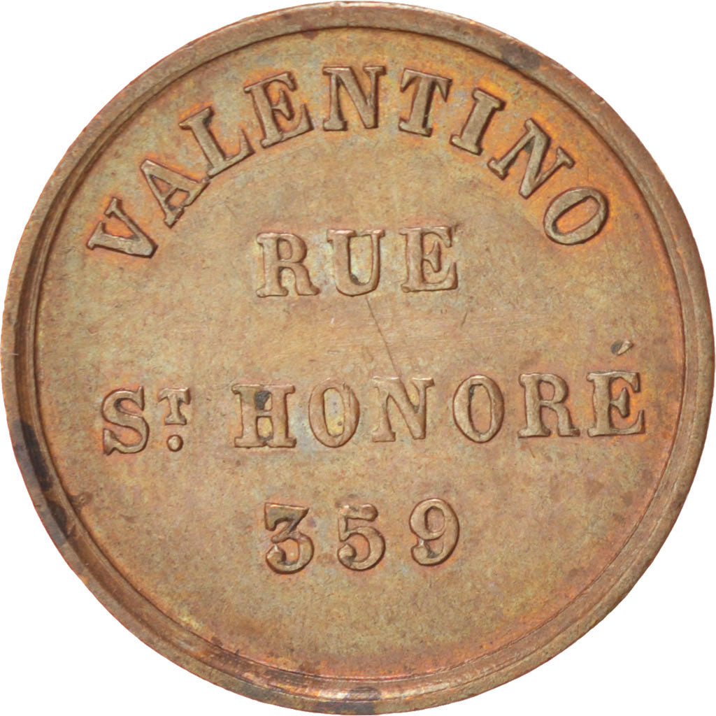 France, Trades, Token, AU(55-58), Copper, 20