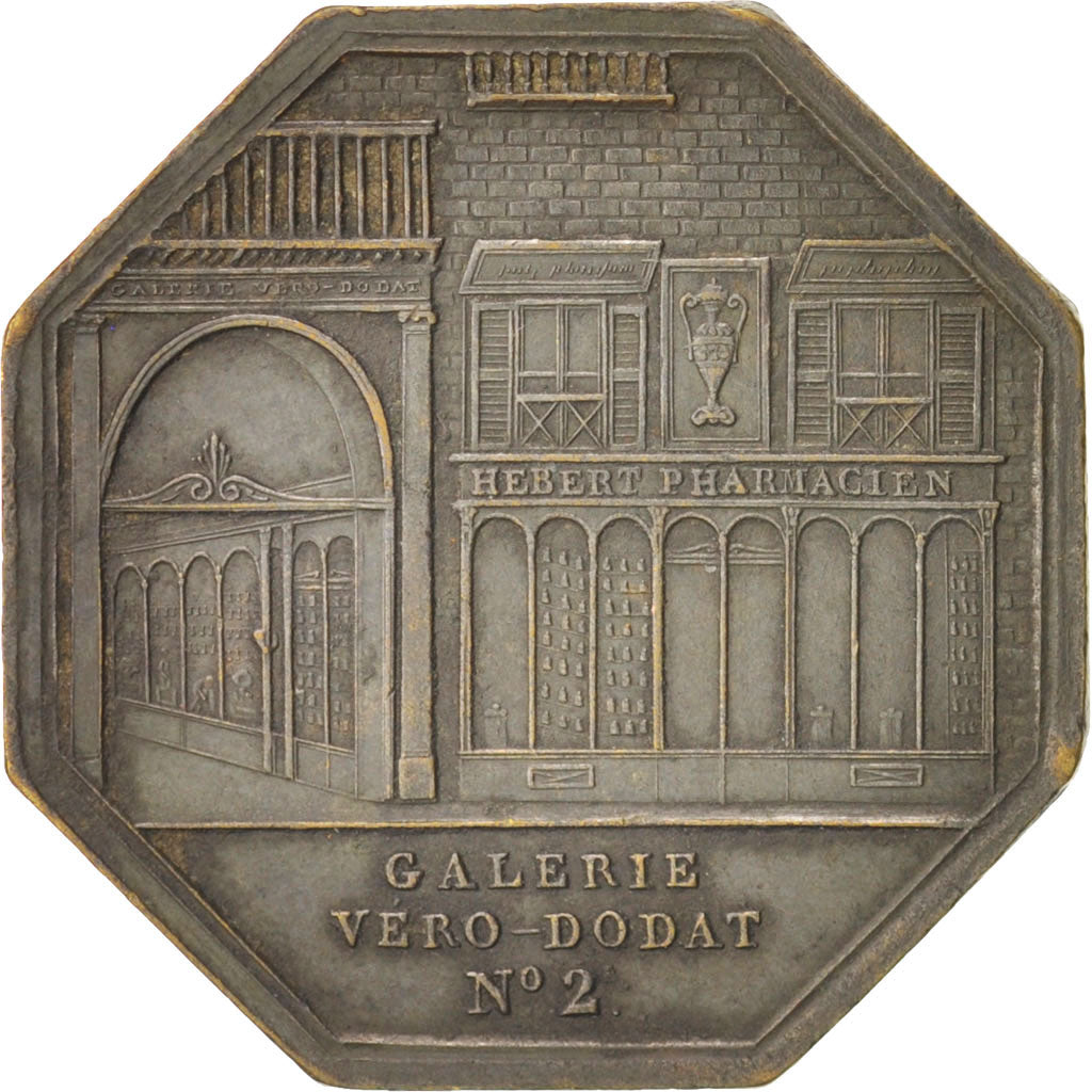 France, Medicine, Token, AU(55-58), Copper, 23