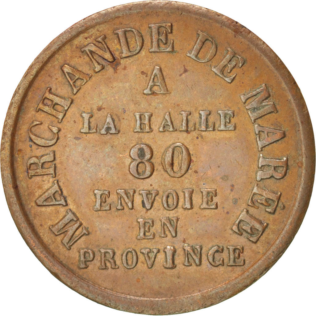 France, Trades, Token, AU(55-58), Copper, 20