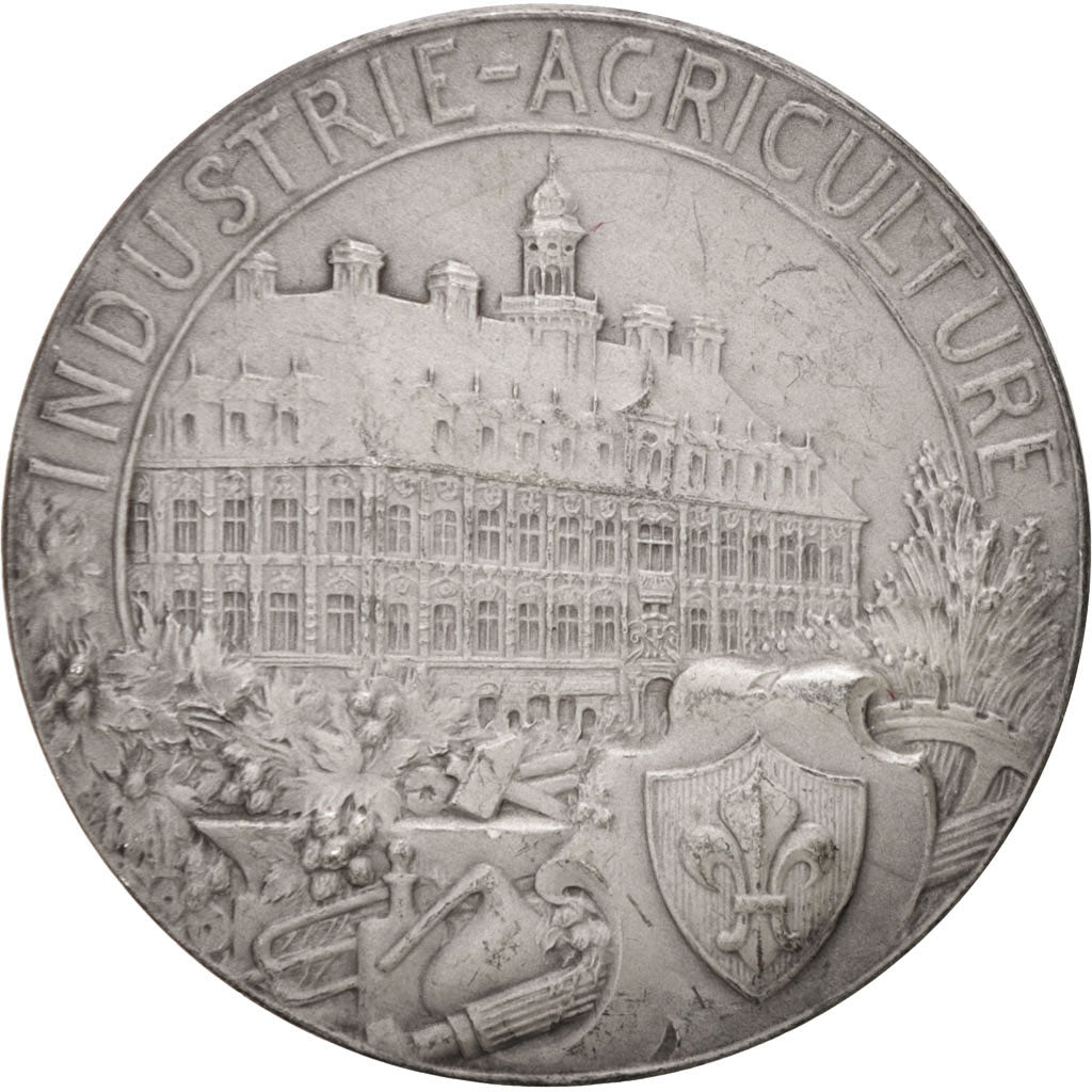 Frankrijk, Medal, French Third Republic, Business & industry, Lefebvre, ZF+