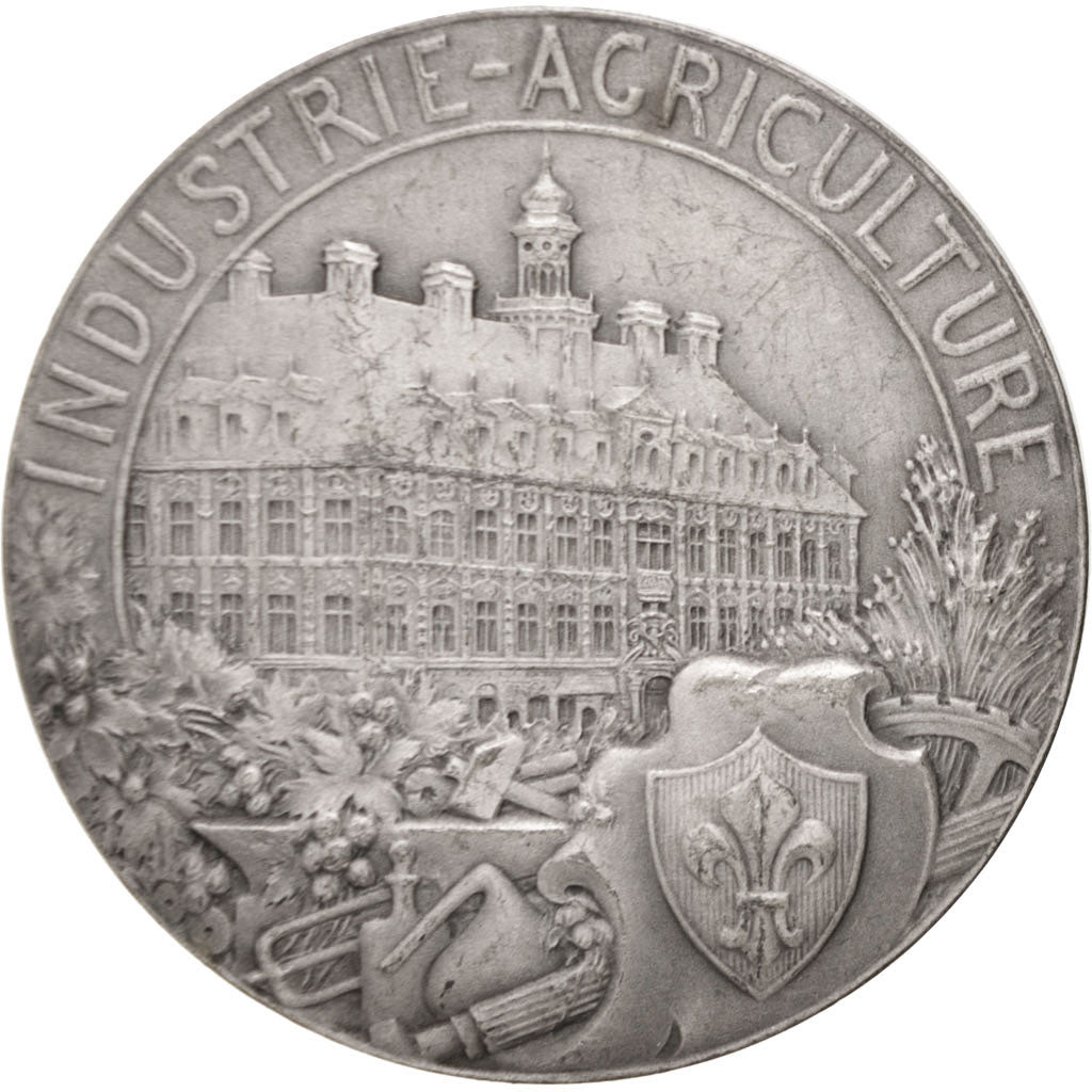 Frankrijk, Medal, French Third Republic, Business & industry, Lefebvre, ZF+