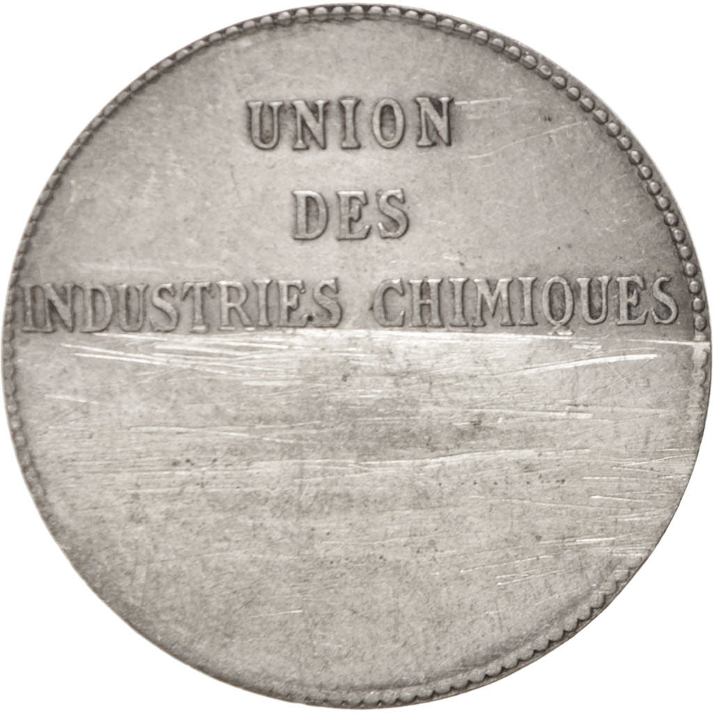France, Medal, French Fifth Republic, Business & industry, VF(30-35), Silver