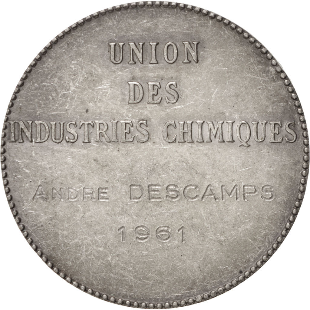 FRANCE, Business & industry, French Fifth Republic, Medal, 1961, VF(30-35),...