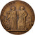 Francia, Medal, French Fourth Republic, Business & industry, EBC, Bronce