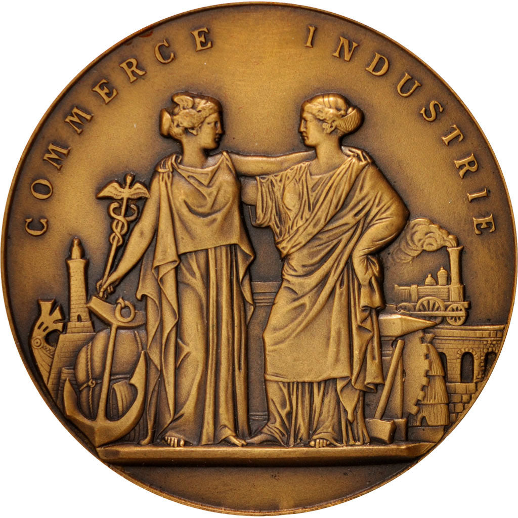 Francja, Medal, Czwarta Republika Francuska, Biznes i przemysł, 1954