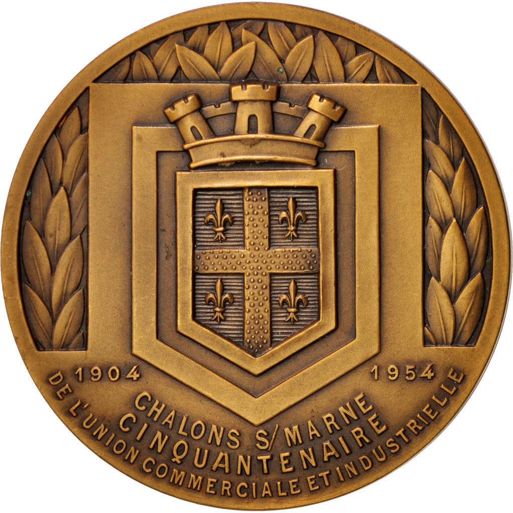 Francja, Medal, Czwarta Republika Francuska, Biznes i przemysł, 1954