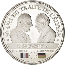 France, Medal, The Fifth Republic, History, 2013, MS(65-70), Nickel