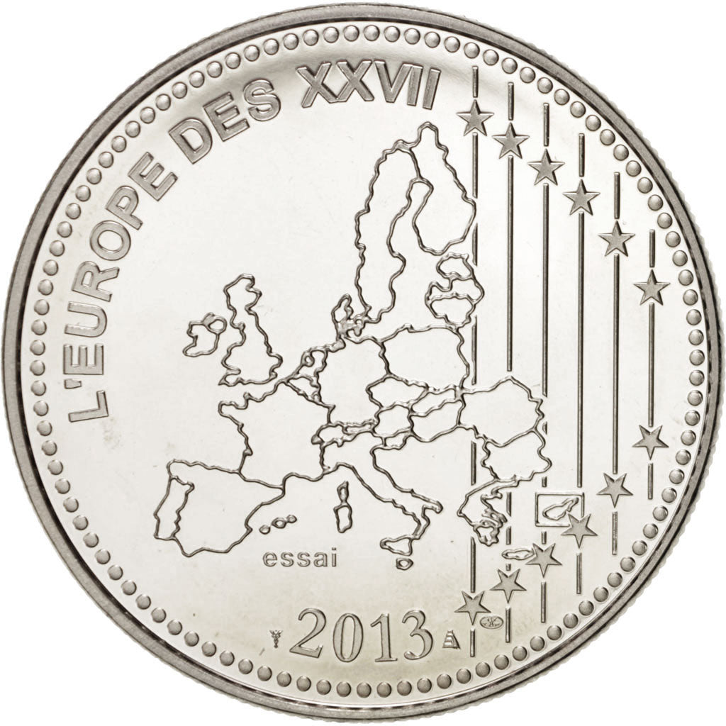 France, Medal, The Fifth Republic, History, 2013, MS(65-70), Nickel