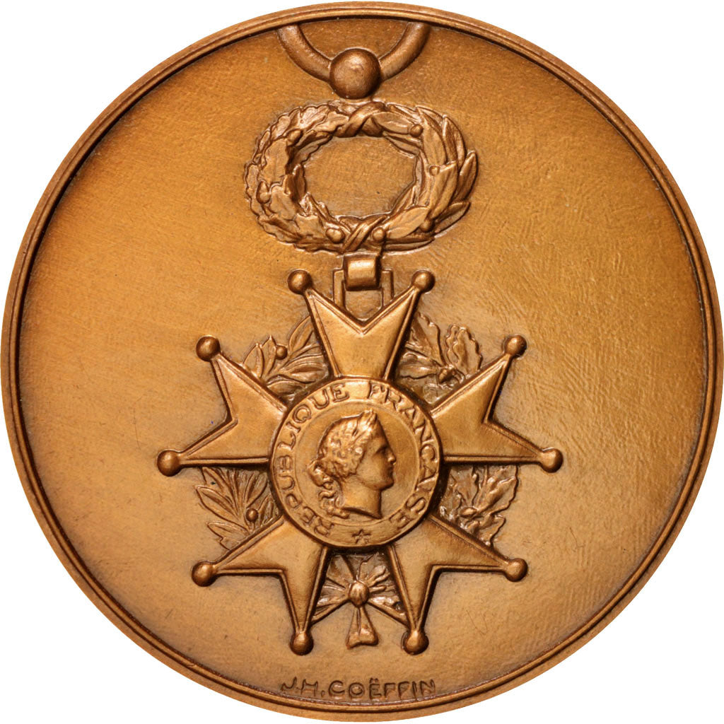 Francia, Medal, French Fifth Republic, History, 1972, EBC+, Bronce