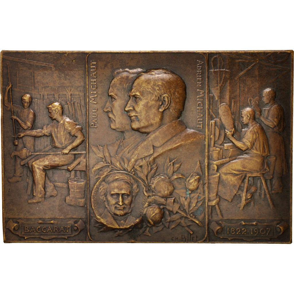 France, Medal, French Third Republic, Business & industry, 1907, Pillet