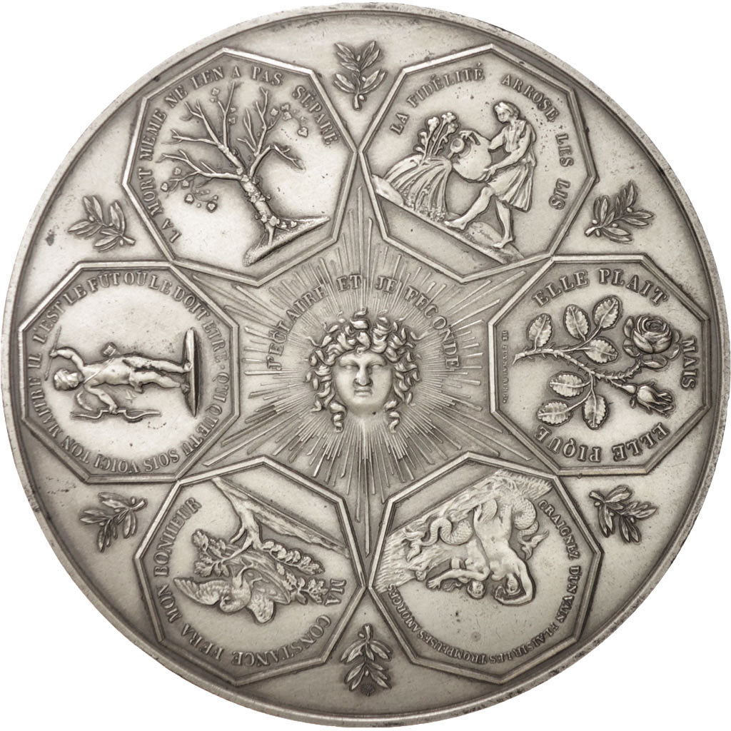 Frankreich, Medal, French Fifth Republic, Arts & Culture, VZ, Silber