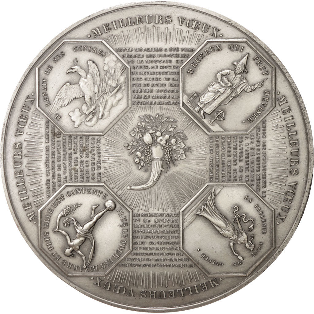 Frankreich, Medal, French Fifth Republic, Arts & Culture, VZ, Silber