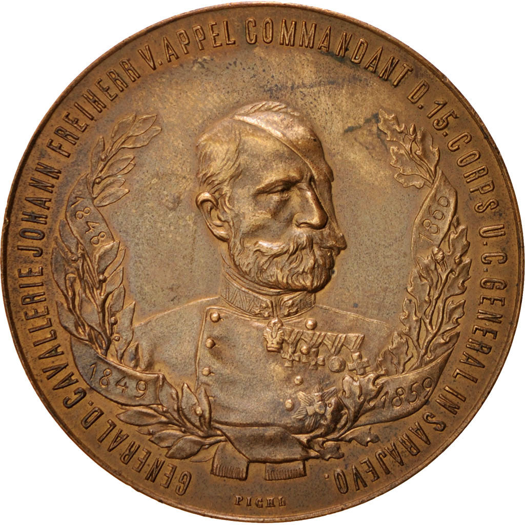 Germany, History, Medal, AU(55-58), Bronze, 50