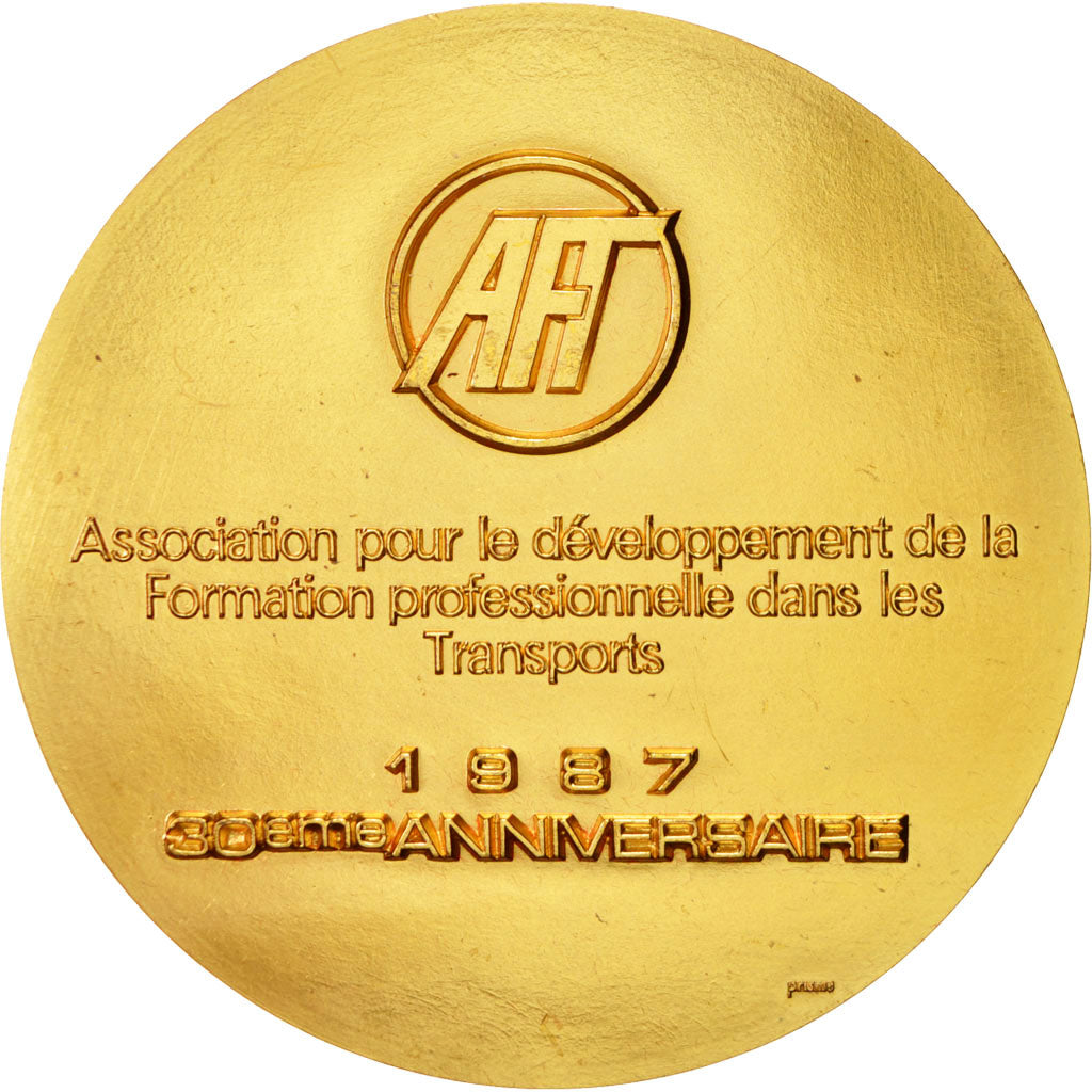 Francia, Medal, French Fifth Republic, Sciences & Technologies, 1987, SPL-