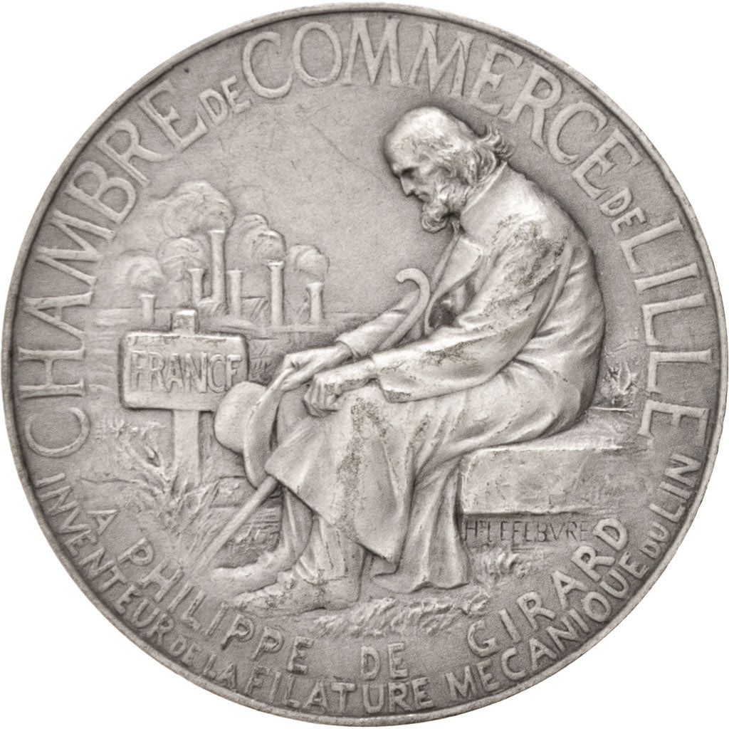 FRANCE, Business & industry, French Third Republic, Medal, AU(50-53), Lefebvre,.