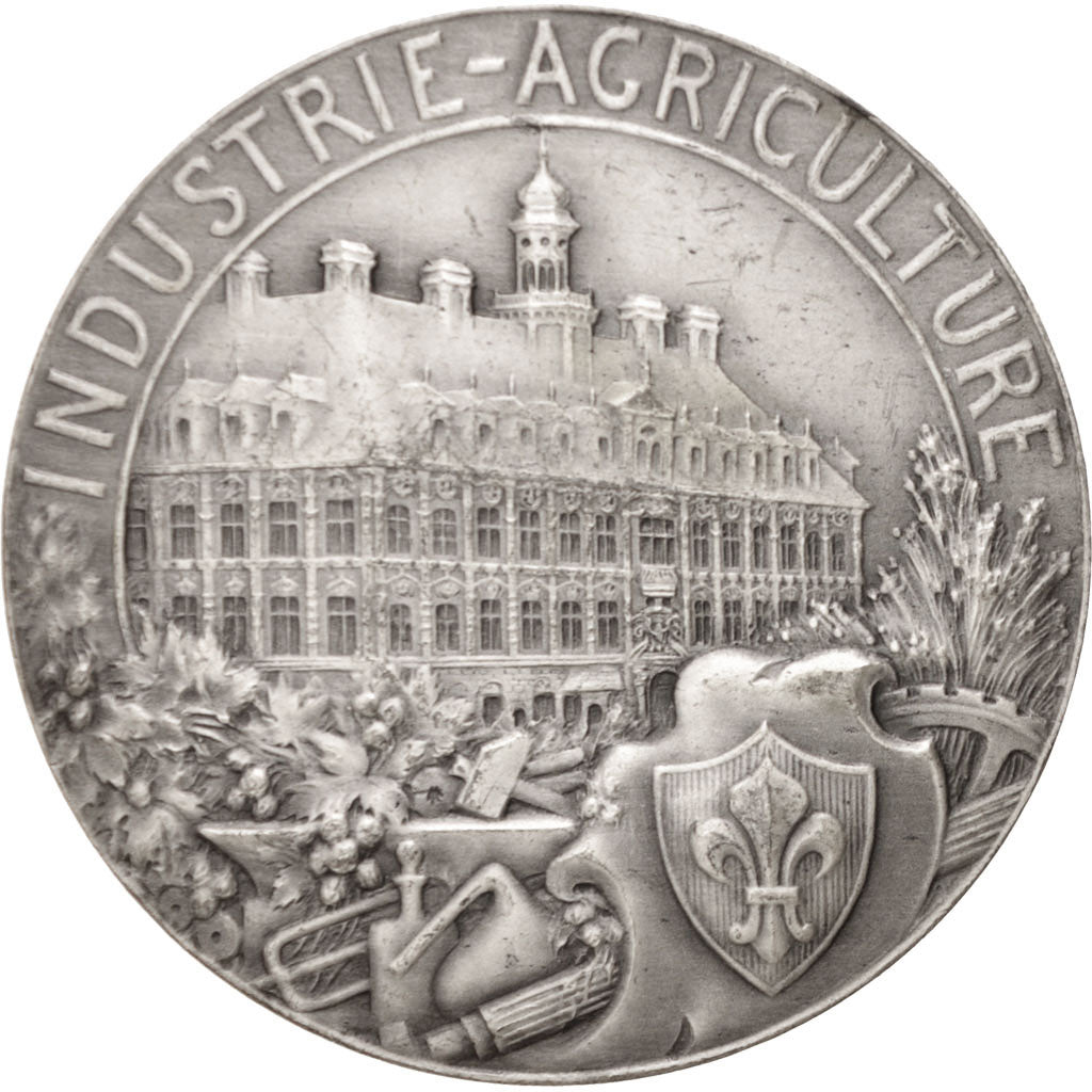 France, Medal, French Fifth Republic, Business & industry, Lefebvre, AU(50-53)