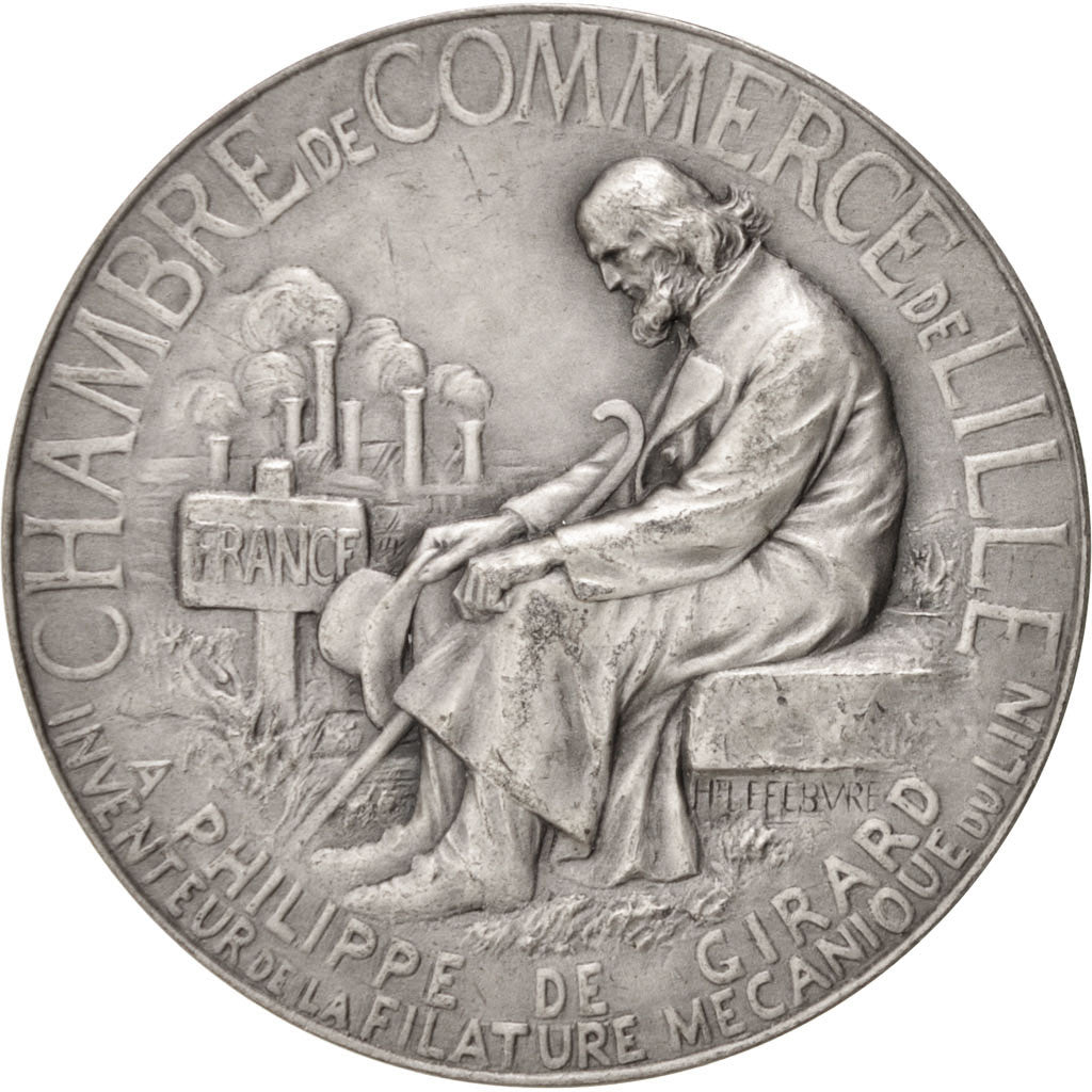 France, Medal, French Fifth Republic, Business & industry, Lefebvre, AU(50-53)