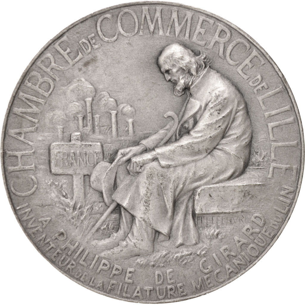 France, Medal, French Fifth Republic, Business & industry, Lefebvre, AU(50-53)