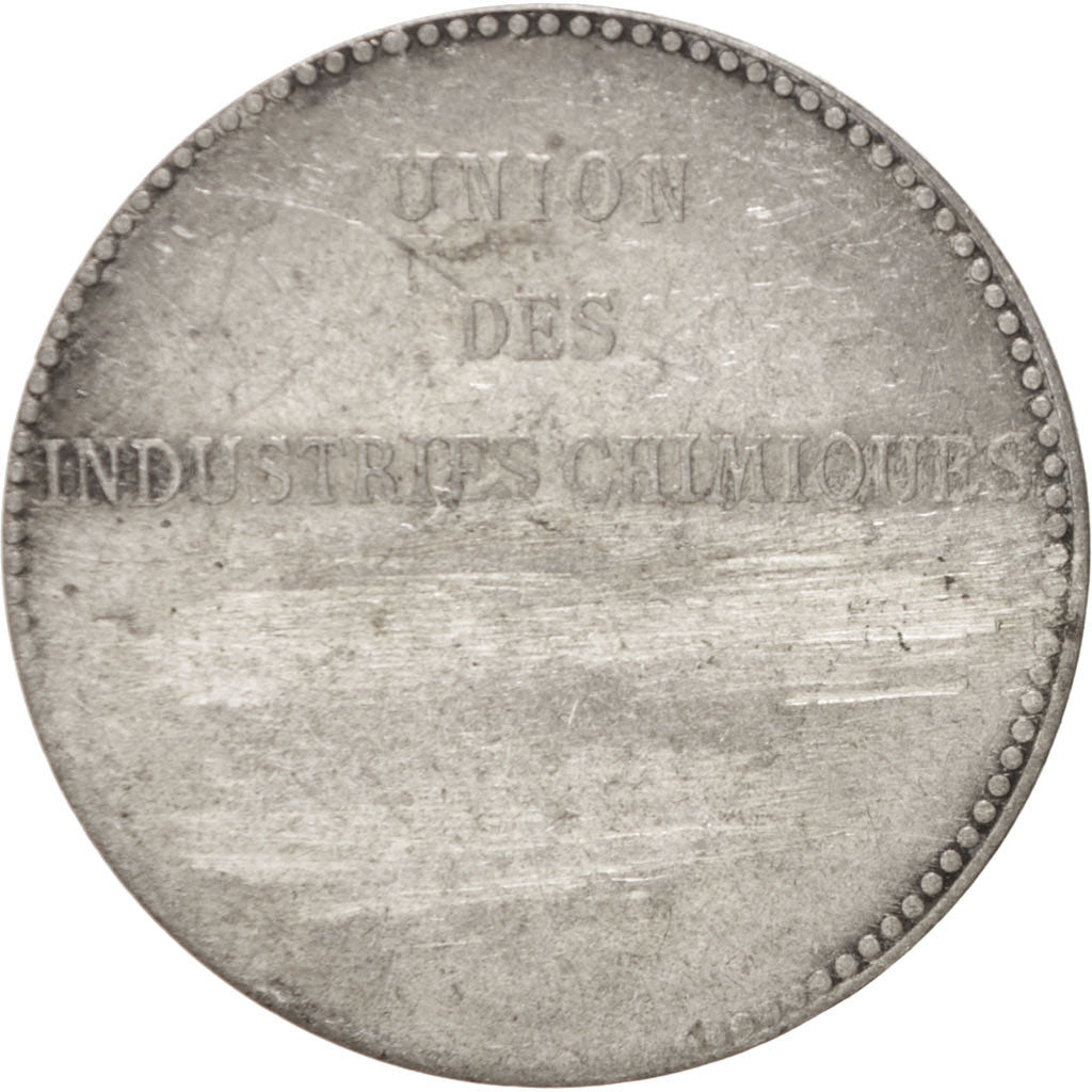 France, Medal, French Fifth Republic, Business & industry, TB+, Argent