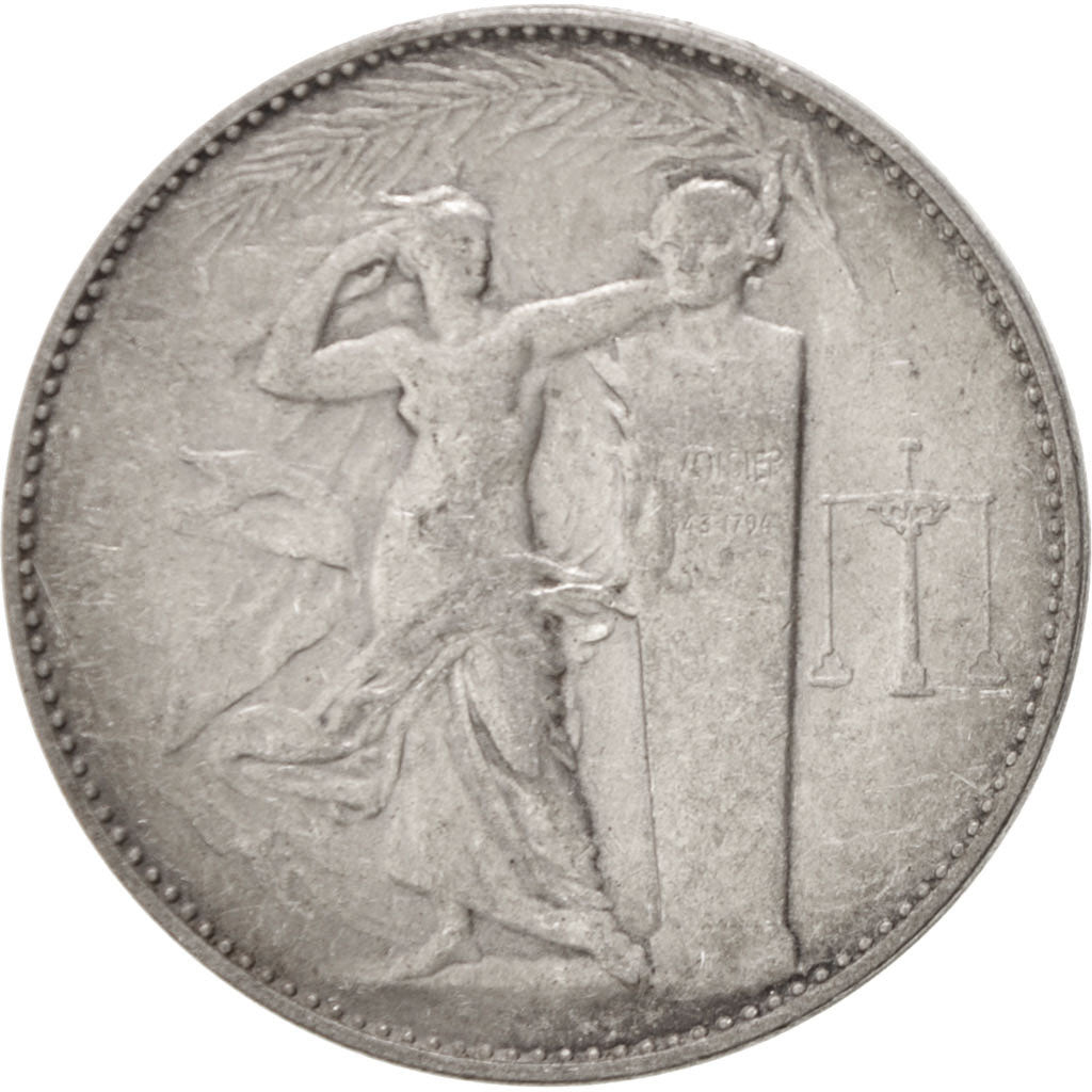 France, Medal, French Fifth Republic, Business & industry, 1960, TTB, Argent