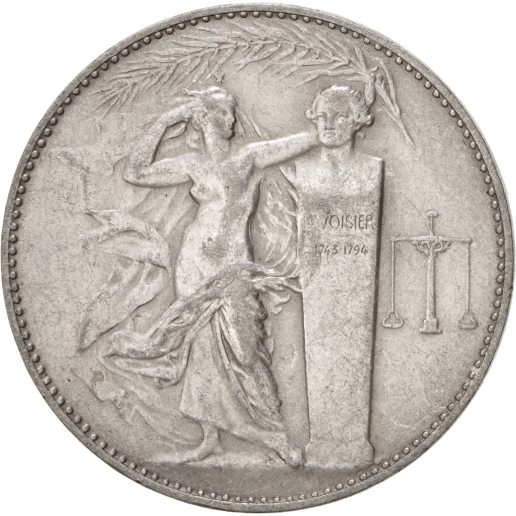 Frankrijk, Medal, French Fifth Republic, Business & industry, ZF, Zilver