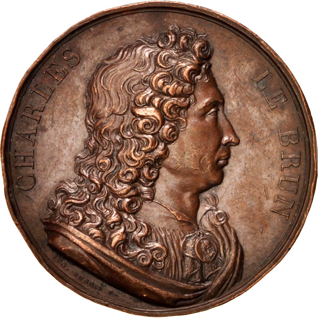 FRANCE, Arts & Culture, Louis XVIII, Medal, 1818, EF(40-45), Dubois, Bronze, 5