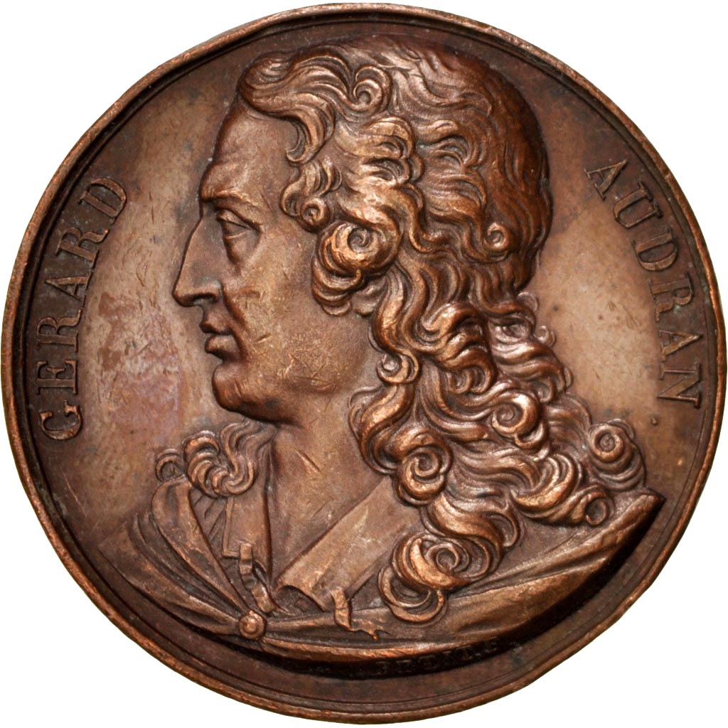 Francia, Medal, Louis XVIII, Arts & Culture, 1822, Petit, MBC+, Bronce