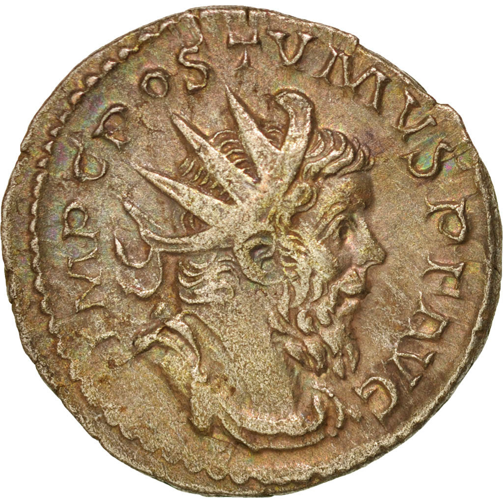 Coin, Postumus, Antoninianus, EF(40-45), Billon, RIC:57