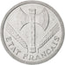 FRANCE, Bazor, 2 Francs, 1944, Paris, KM #904.1, AU(50-53), Aluminum, 27,...