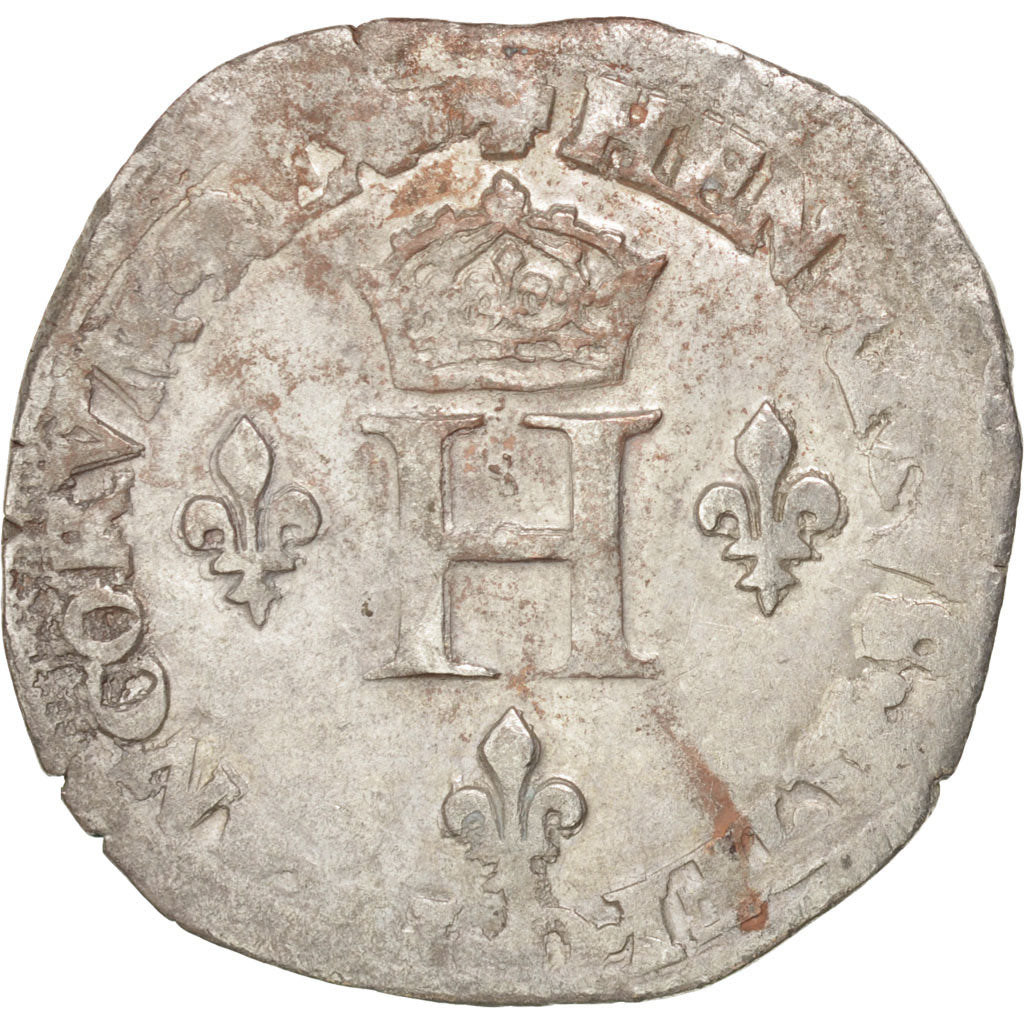 Monnaie, France, Gros de Nesle, 1550, Paris, TB, Argent, Sombart:4456